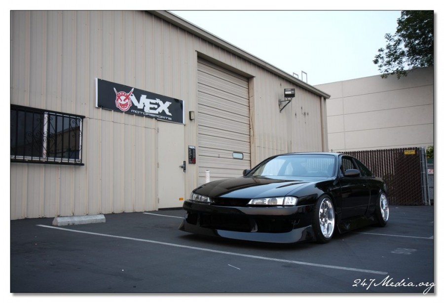 Nissan Silvia S14 roues Alstadt Type-I R18 9J ET11 225/40 11J ET-7 255/40