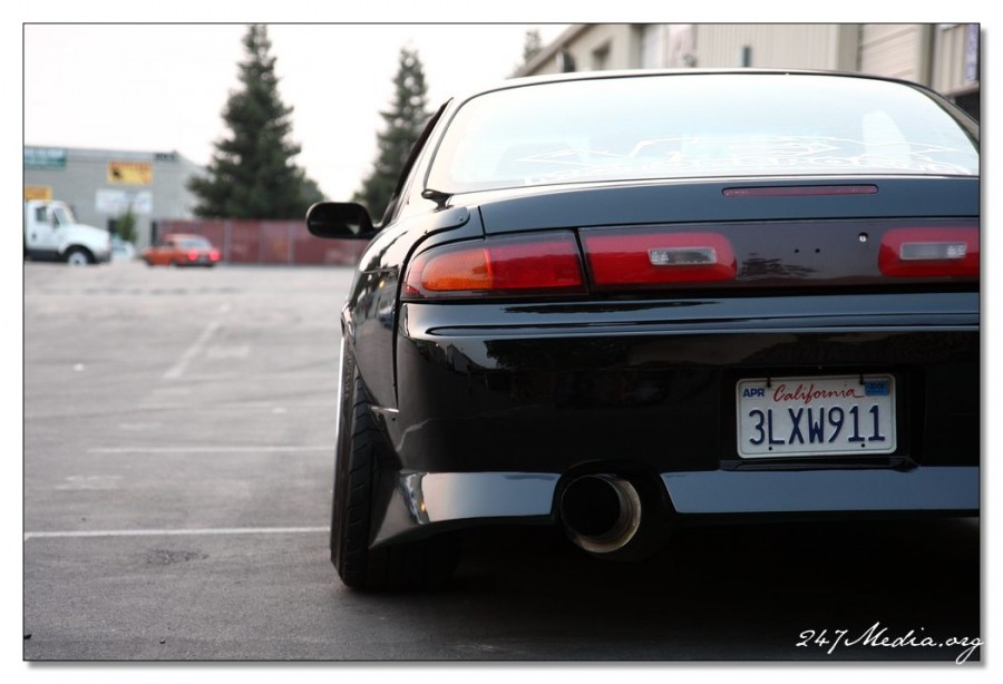 Nissan Silvia S14 roues Alstadt Type-I R18 9J ET11 225/40 11J ET-7 255/40