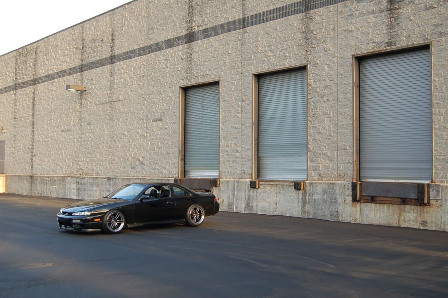 Nissan Silvia S14 roues Enkei RPF1 R18 9.5J ET15 235/40 10.5J 265/35