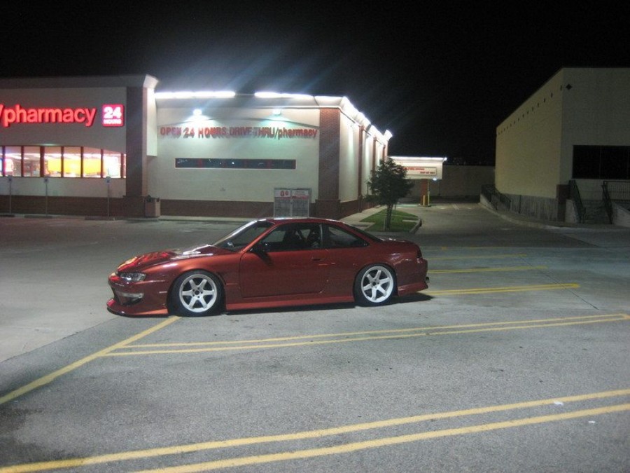 Nissan Silvia S14 roues Rays Volk Racing TE37 R17 9J 235/40 R18 10.5J ET15 245/40
