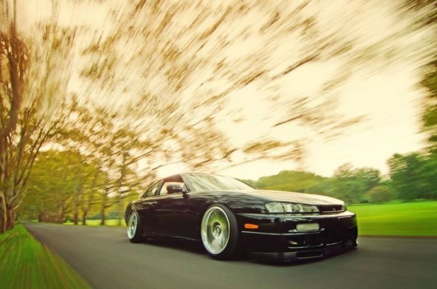 Nissan Silvia S14 roues AFS Wheels 03 Cobra R17 9J ET-13 215/40 R18 10.5J ET9 255/35