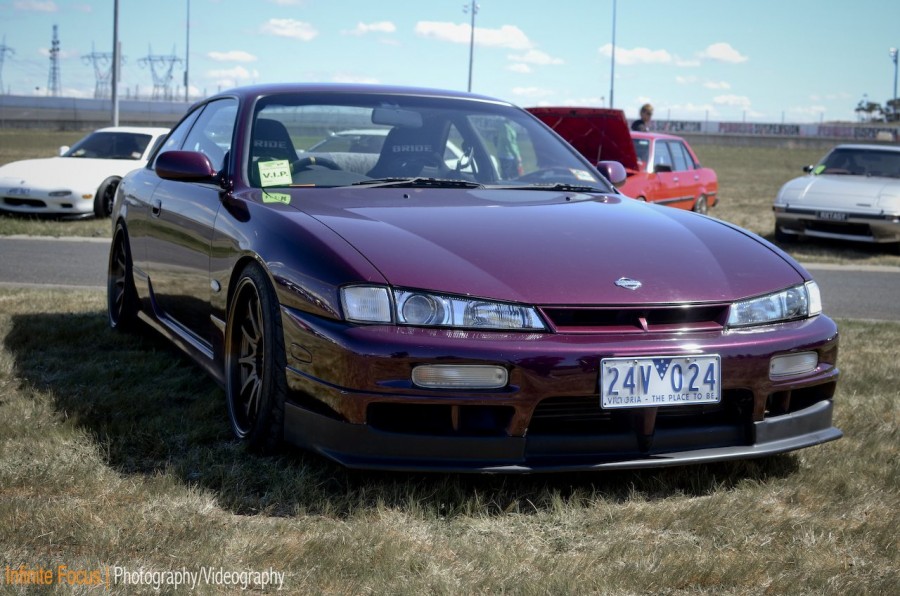 Nissan Silvia S14 roues Rays Volk Racing CE28N R18 9.5J ET15 225/40 10.5J ET18 235/40