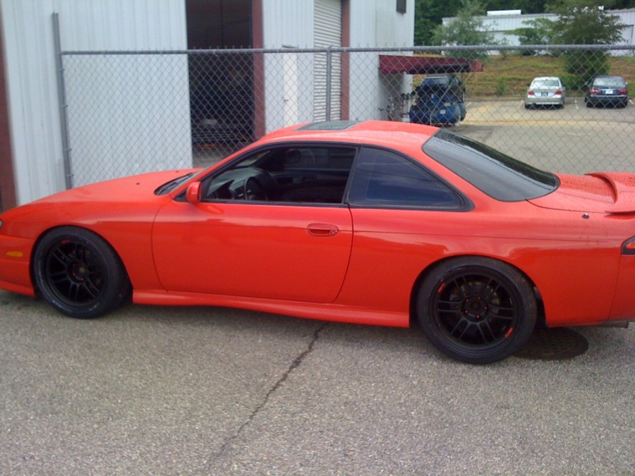 Nissan Silvia S14 roues Enkei RPF1 R18 9.5J ET12 235/45 10.5J 265/35