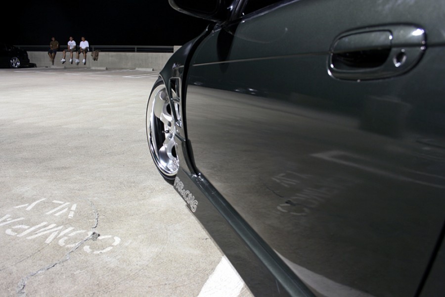 Nissan Silvia S14 roues AME Shallen CX R18 9J ET5 10J ET-5