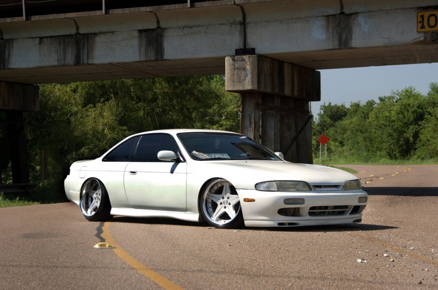 Nissan Silvia S14 roues Work Euroline SL R18 9J ET1 215/35 10J ET-15 225/40