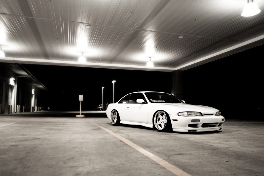 Nissan Silvia S14 roues Work Euroline SL R18 9J ET1 215/35 10J ET-15 225/40