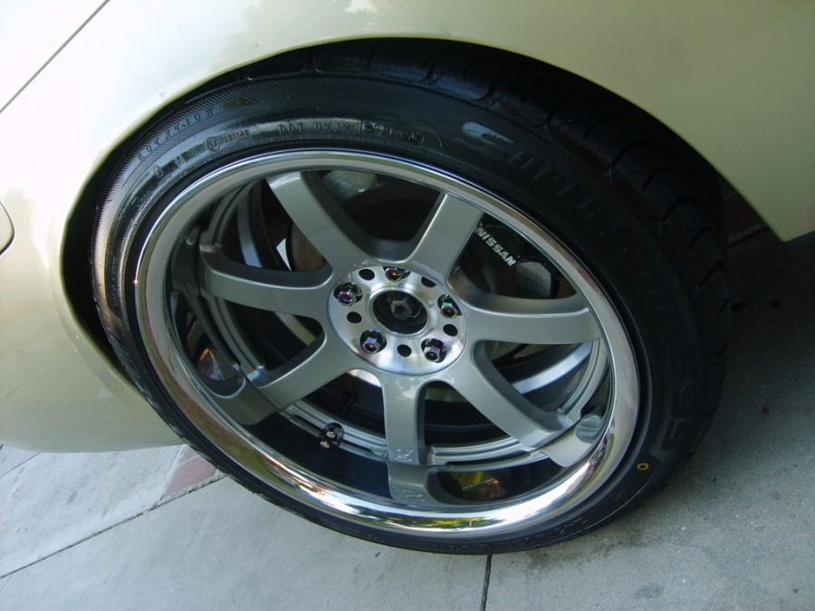 Nissan Silvia S14 roues Rays Gram Light 57S Pro R18 9J 225/40 10J ET10 245/40