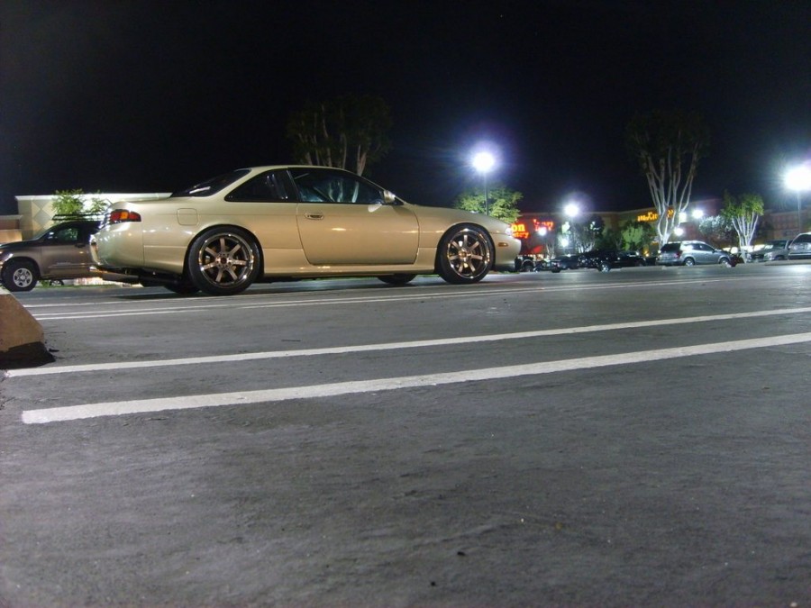Nissan Silvia S14 roues Rays Gram Light 57S Pro R18 9J 225/40 10J ET10 245/40