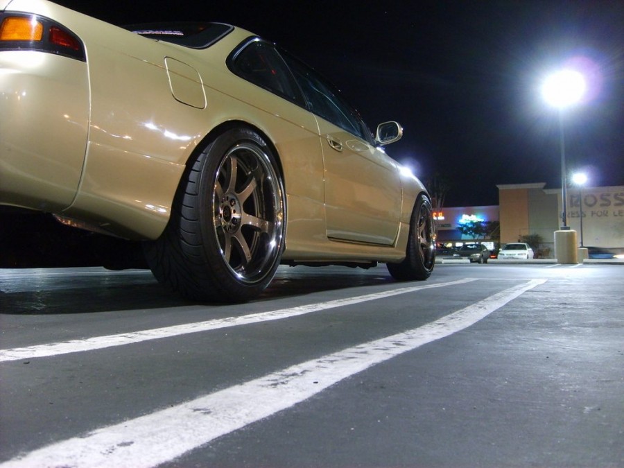 Nissan Silvia S14 roues Rays Gram Light 57S Pro R18 9J 225/40 10J ET10 245/40