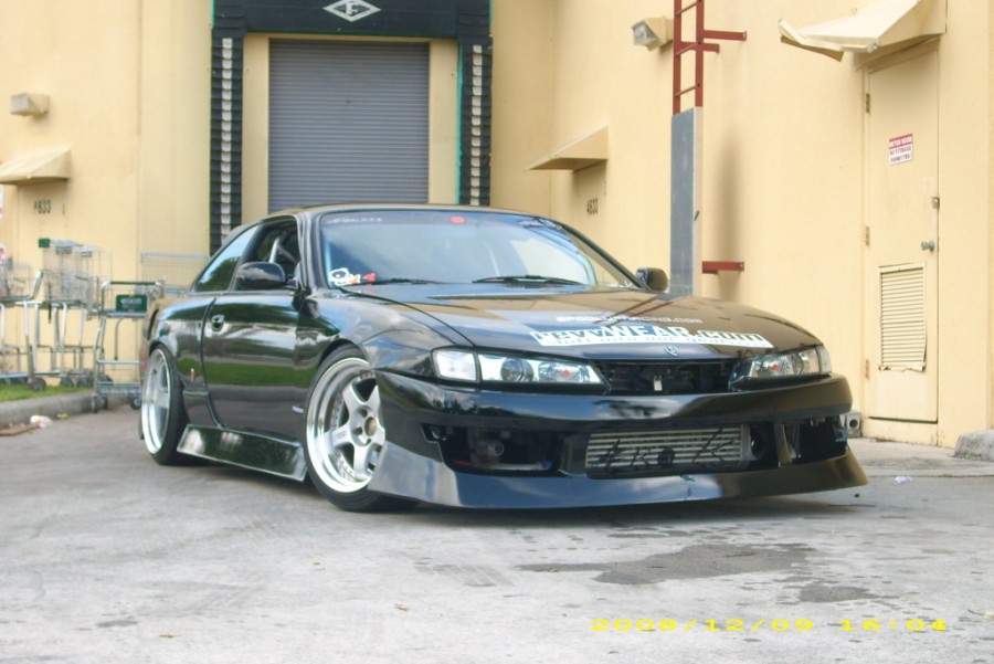 Nissan Silvia S14 roues SSR Professor SP1 R17 9J ET-2 215/45 R18 10J ET-1 225/40