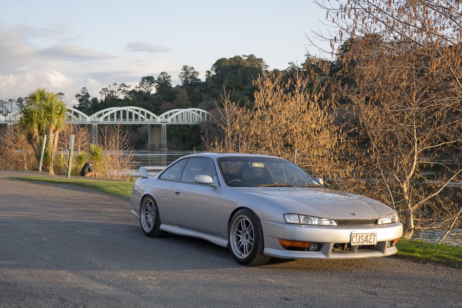 Nissan Silvia S14 roues Enkei RPF1 R17 9J ET22 235/45