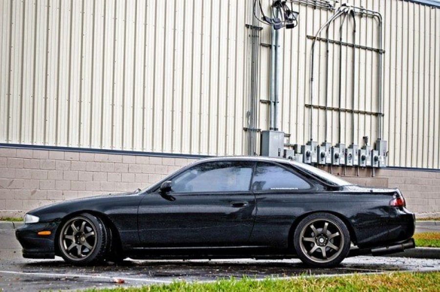 Nissan Silvia S14 roues MB Weapon R17 9J ET17 235/40