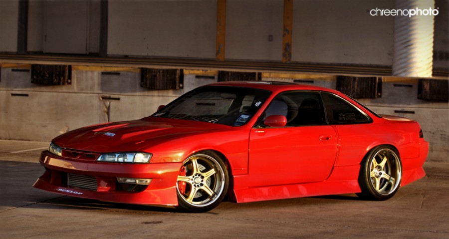 Nissan Silvia S14 roues SSR D5R R18 9J 225/40 10.5J ET-26 255/35