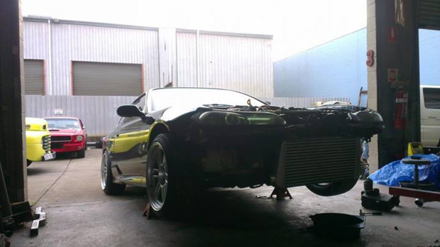 Nissan Silvia S15 roues Enkei RPF1 R18 9.5J ET15 225/40