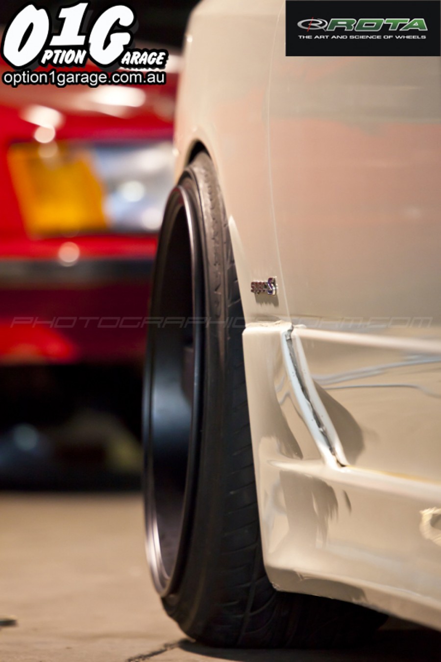 Nissan Silvia S15 roues Rota P45R2 R18 9.5J ET20 225/40 10J ET15