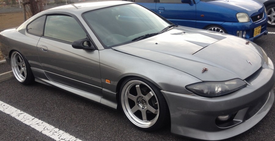Nissan Silvia S15 roues Rays Volk Racing TE37V R18 9J ET15 215/40 10J ET25 225/40