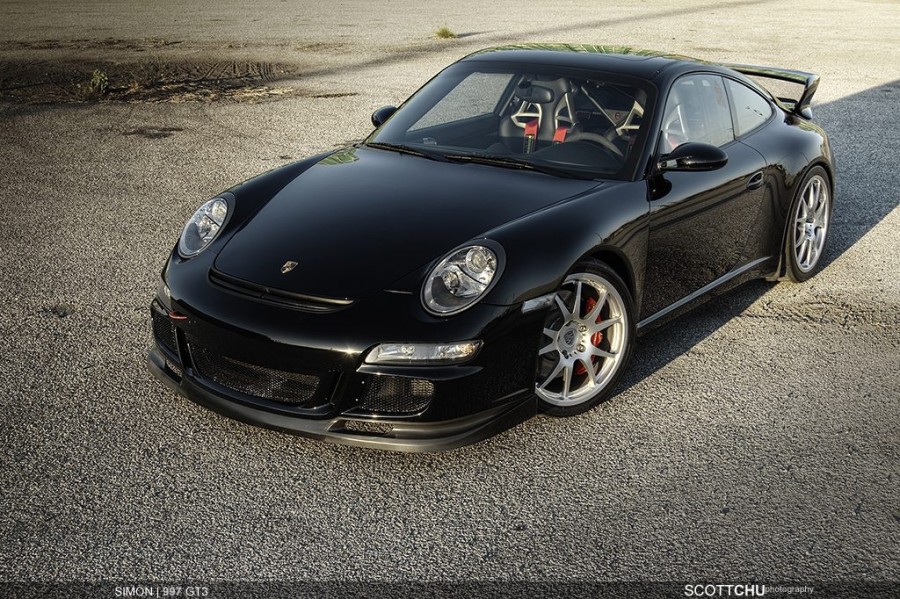 Porsche 997 GT3 roues Champion Motorsport RS171 R19 8.5J ET53 235/35 11.5J ET62 305/30