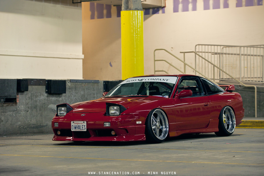 Nissan 180SX/200SX/240SX roues Work Equip 05 R18 9.5J 215/35 10J 225/35 THE RETAKS S13 