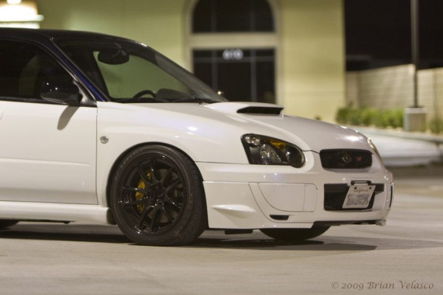 Subaru Impreza GD, GG roues Work Emotion CR KAI R18 9.5J ET35 245/40 ET29 WRX 