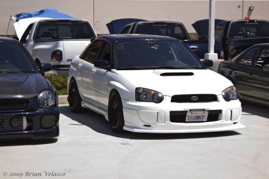 Subaru Impreza GD, GG roues Work Emotion CR KAI R18 9.5J ET35 245/40 ET29 WRX 