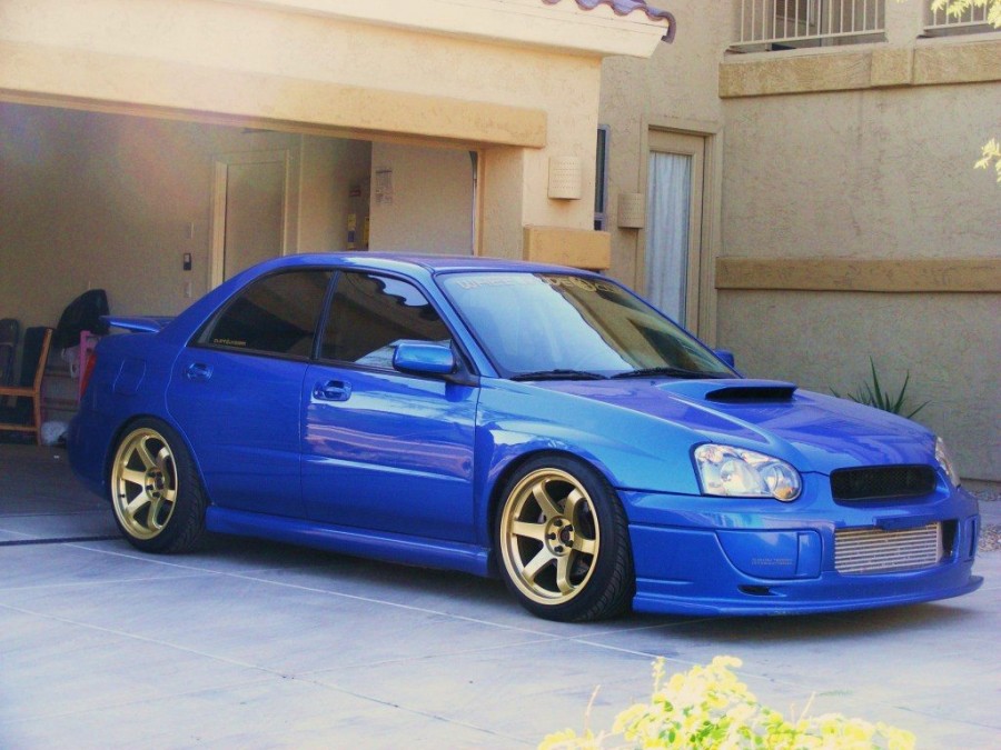 Subaru Impreza roues Rota Grid R18 9.5J ET38 235/40 WRX 