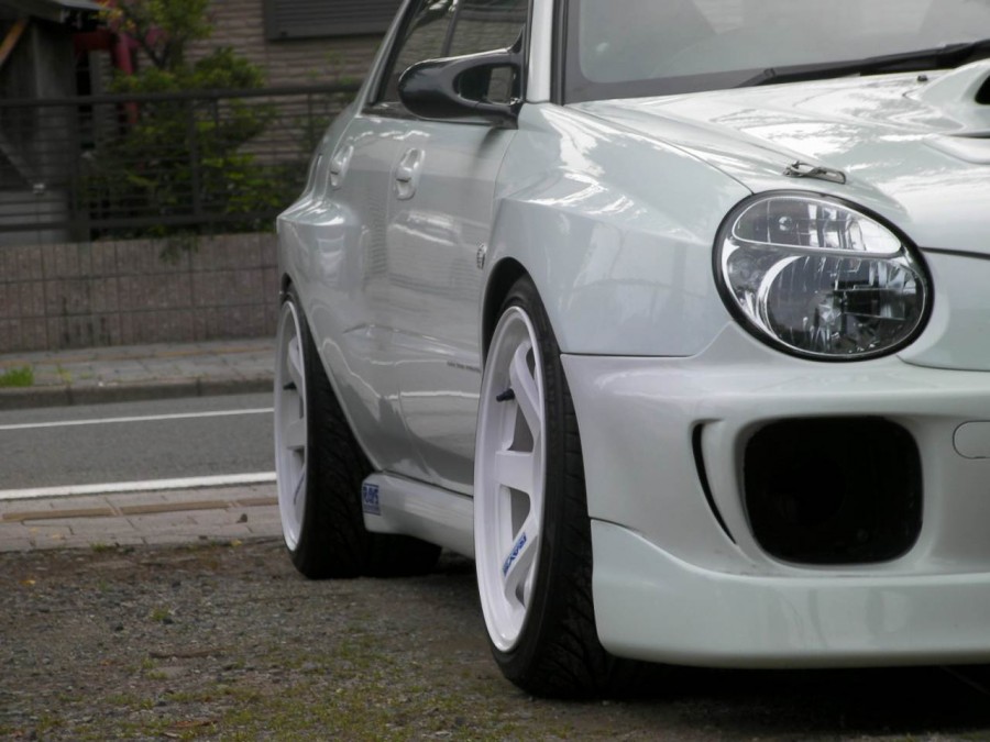 Subaru Impreza GD, GG roues Rays Volk Racing TE37 R18 10.5J ET15 255/35 WRX STI 