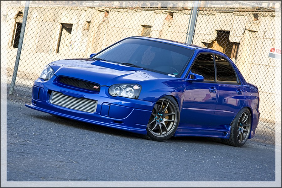 Subaru Impreza GD, GG roues Work Emotion CR KAI R18 9.5J ET38 255/35 WRX STI 