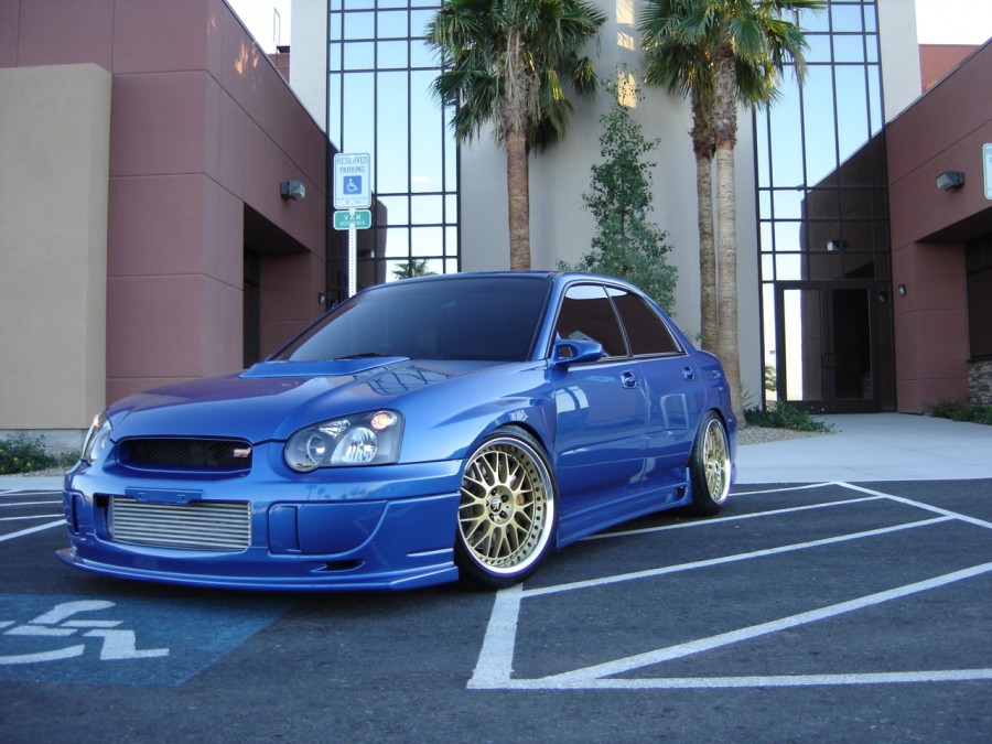 Subaru Impreza GD, GG roues Work VS-XX R18 10J ET38 255/35 WRX STI 