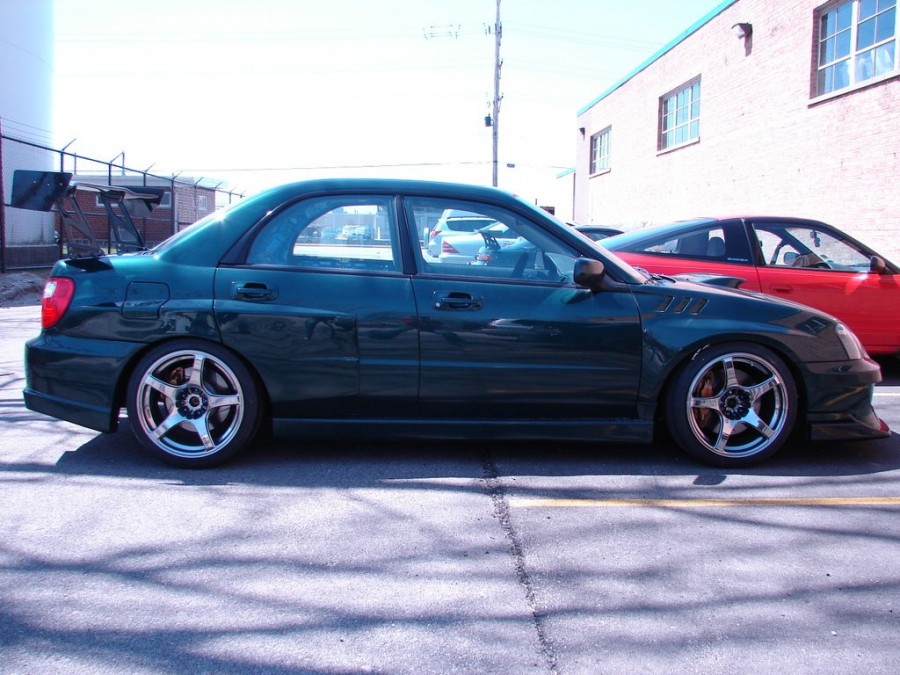 Subaru Impreza roues Enkei RPO3 R18 10J ET17 255/35 WRX STI 