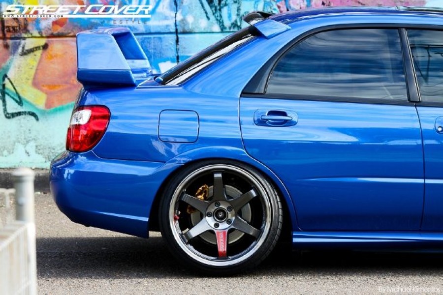 Subaru Impreza GD, GG roues Rays Volk Racing TE37SL R19 9.5J ET22 235/35 WRX STI 
