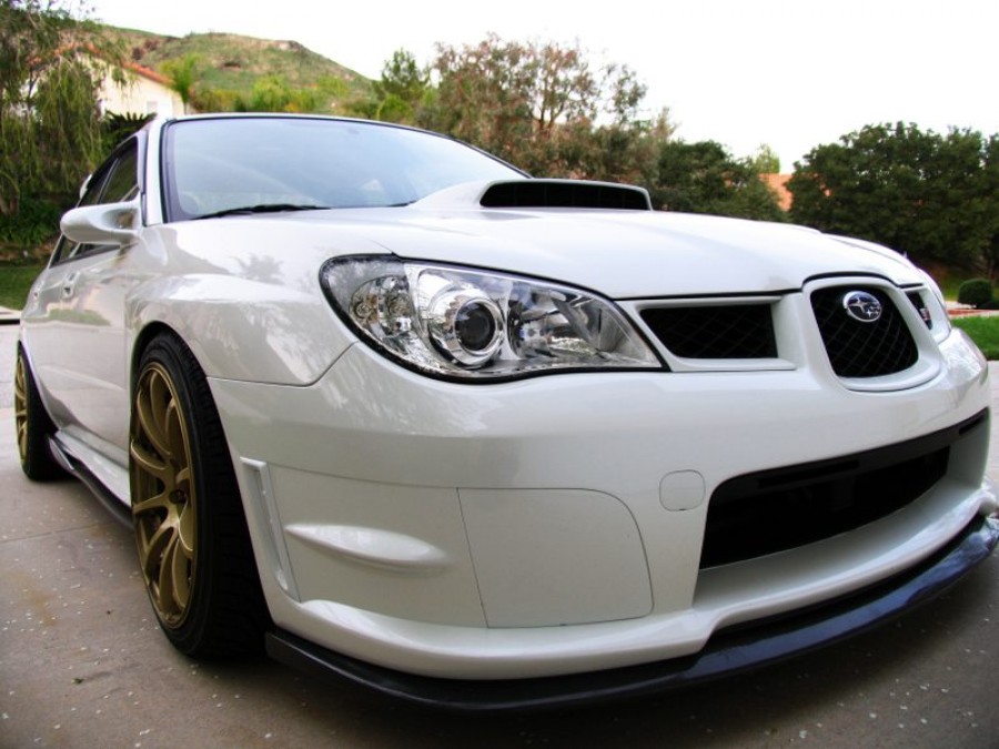 Subaru Impreza roues Advan Yokohama RS R18 10J ET35 265/35 WRX STI 