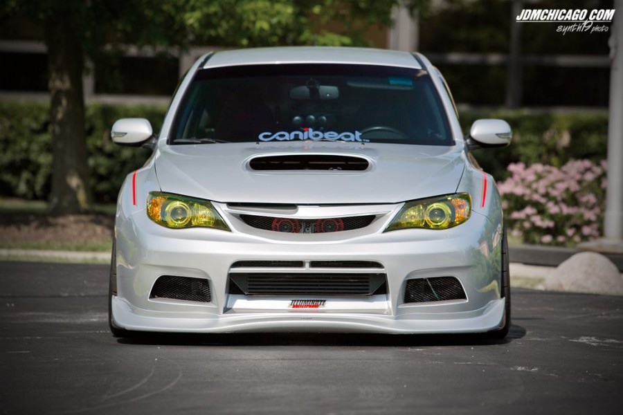 Subaru Impreza GE, GV, GH, GR roues Advan Yokohama RZ R18 10J ET25 255/35 WRX STI 