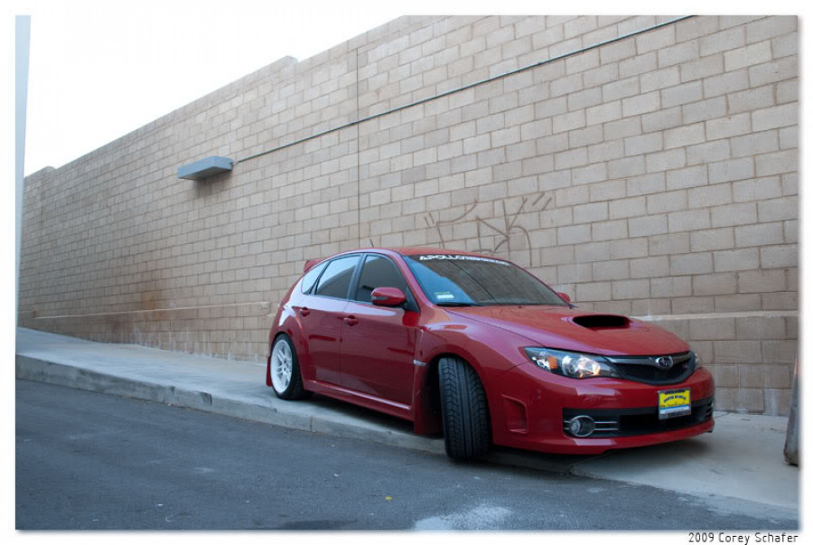 Subaru Impreza roues Enkei RPF1 R18 10J ET35 265/35 ET38 WRX STI 
