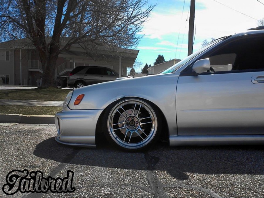 Subaru Impreza GD, GG roues Enkei RPF1 R18 9.5J ET11 215/35 ET6 WRX Wagon 
