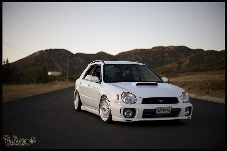 Subaru Impreza GD, GG roues BBS RS R17 8.5J ET39 215/40
