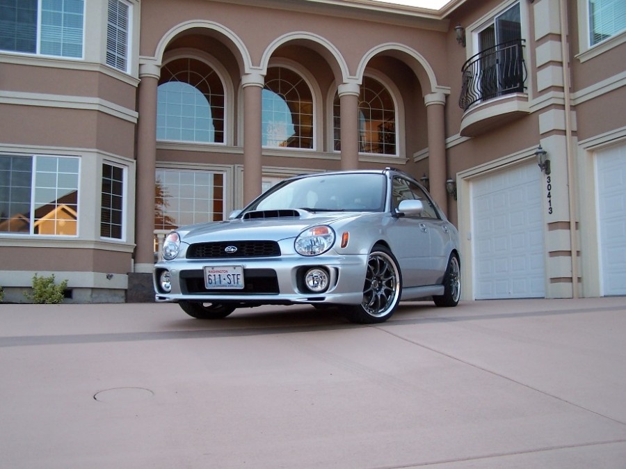 Subaru Impreza GD, GG roues Rays Volk Racing GT-N R18 7.5J ET42 215/45 WRX Wagon 