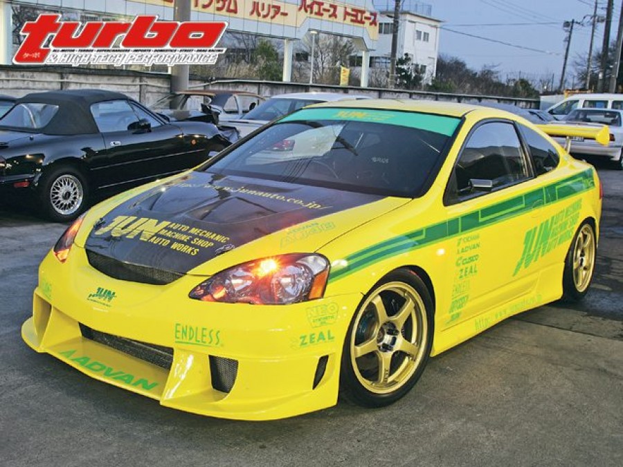 Acura RSX roues Advan Yokohama TC-II R17 8.5J ET37 245/40 7.5J ET31 215/45