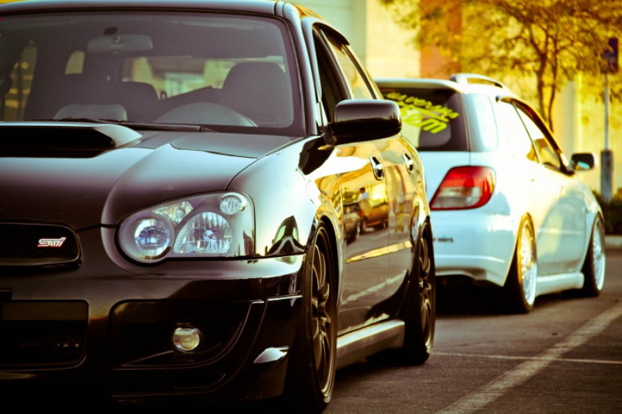 Subaru Impreza roues Rota DPT R18 9J ET42 225/40 WRX Wagon. Evilchargerfan 