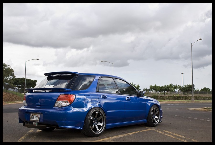 Subaru Impreza roues Rota Grid R18 10J ET30 255/35 ET32 WRX Wagon 