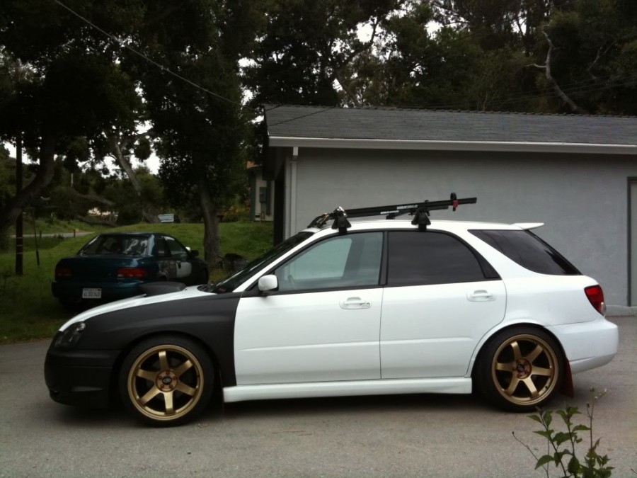 Subaru Impreza roues Rota Grid R18 10J ET30 255/35 WRX Wagon 
