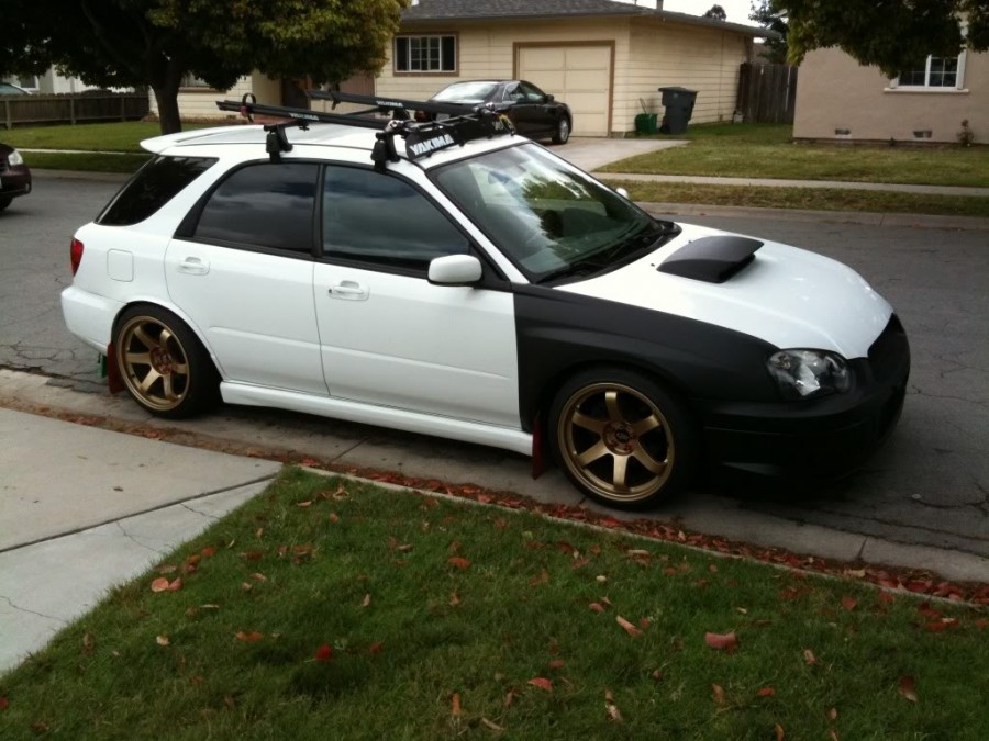 Subaru Impreza roues Rota Grid R18 10J ET30 255/35 WRX Wagon 