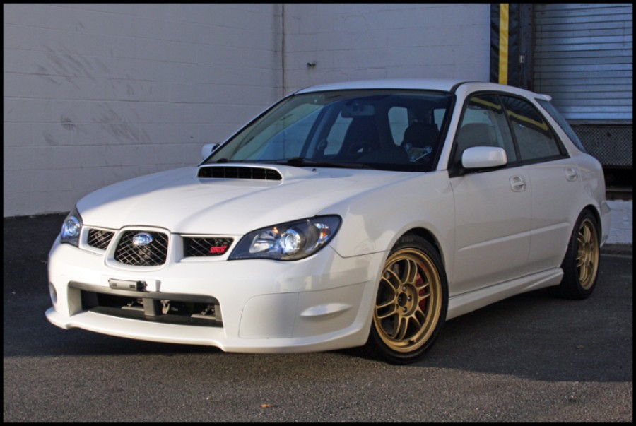 Subaru Impreza roues Enkei RPF1 R17 8J ET40 235/40 WRX Wagon 