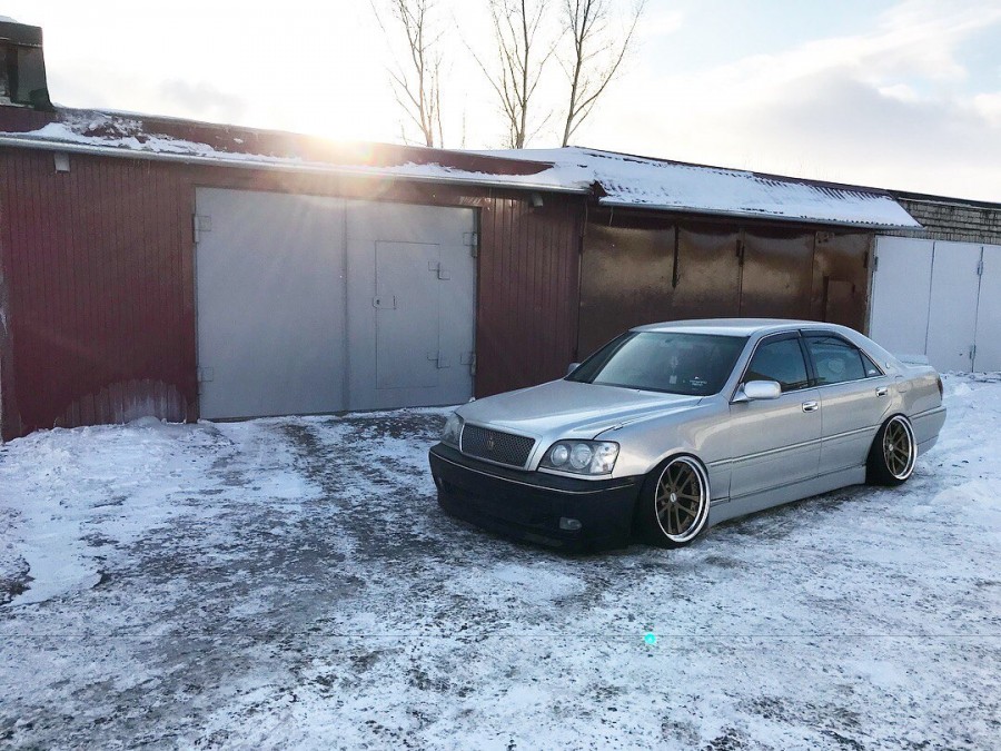 Toyota Crown S170 roues Weds Sport Kranze LXZ R19 10.5J ET18