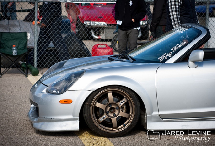 Toyota MR2 roues Rays Volk Racing TE37 R16 8J ET42 205/40 205/45