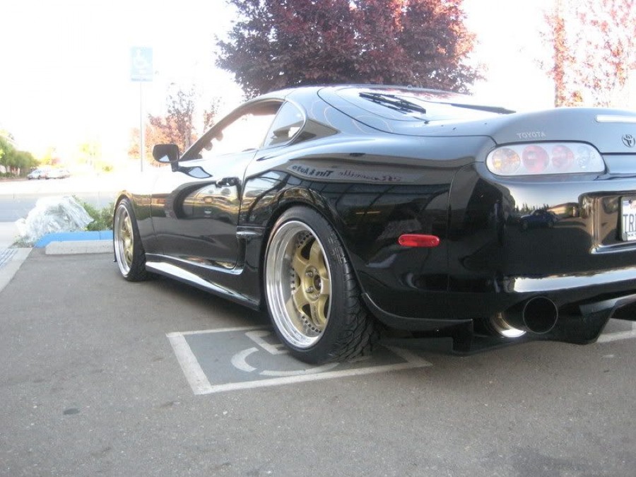 Toyota Supra A80 roues Work Meister S1 3P R18 9.5J ET24 235/35 10.5J ET23 275/35