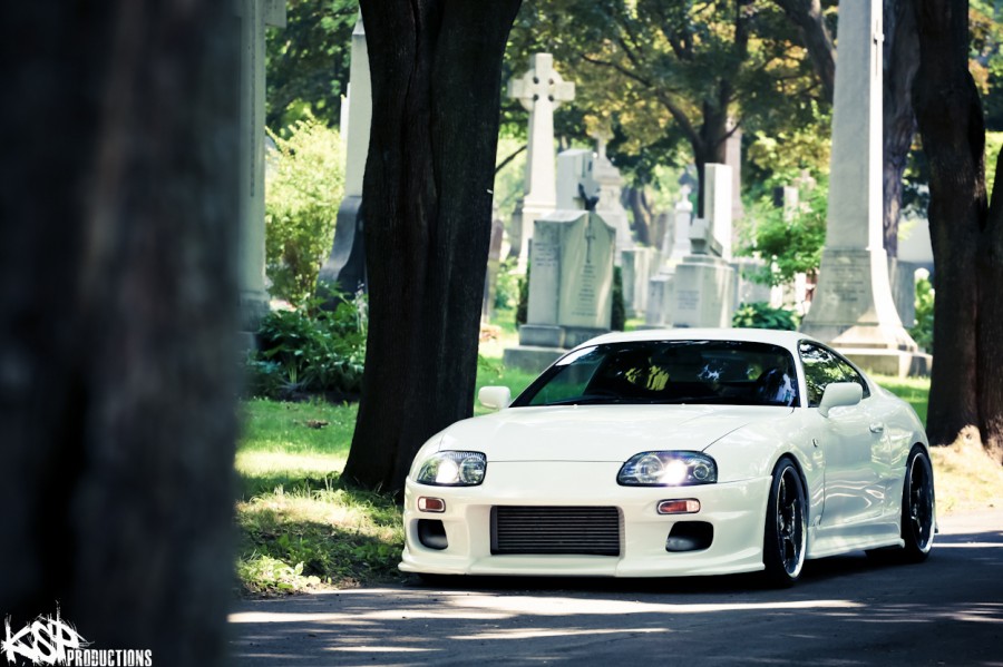 Toyota Supra A80 roues Rays Volk Racing SF Challenge R19 9.5J ET28 245/35 10.5J ET23 275/30