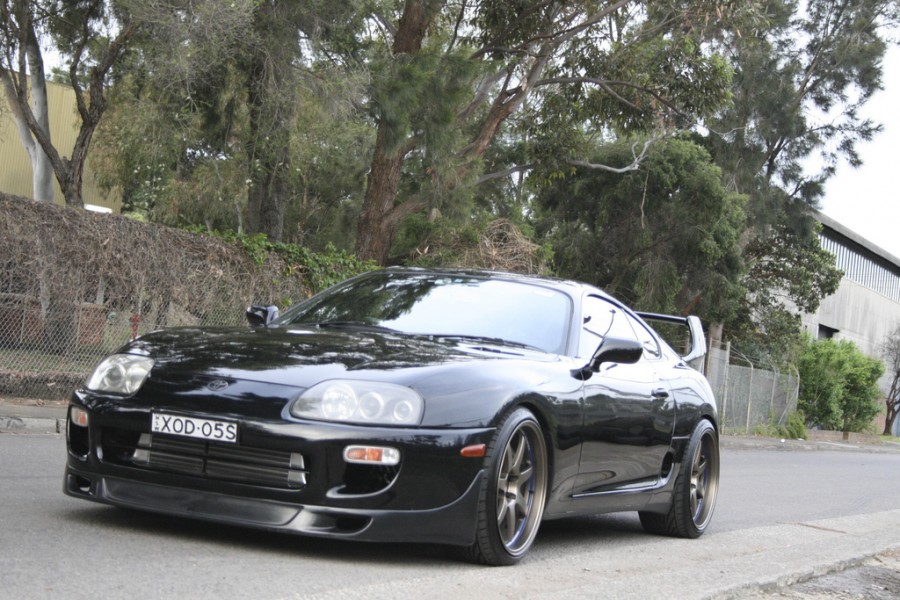 Toyota Supra A80 roues Weds Sport SA90 R19 9.5J ET20 235/35 10.5J 275/30