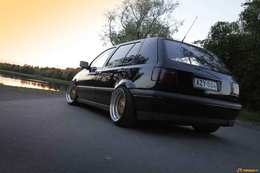 Volkswagen Golf MK3 roues BBS RS R16 8J ET11 195/40 10J 215/40