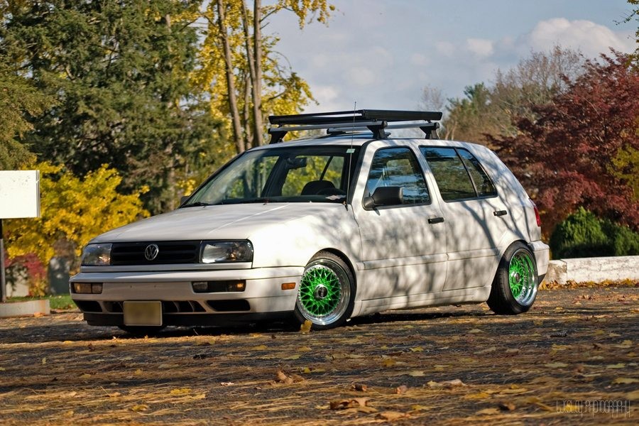 Volkswagen Golf roues BBS RS R15 6.5J ET17 165/45 8.5J ET-8 195/45
