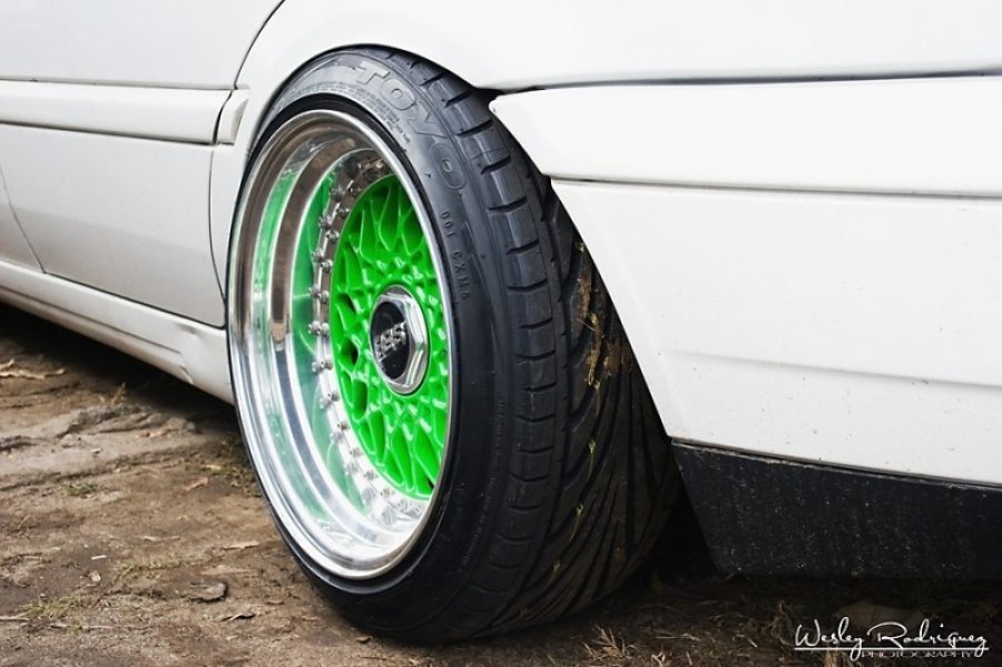 Volkswagen Golf roues BBS RS R15 6.5J ET17 165/45 8.5J ET-8 195/45